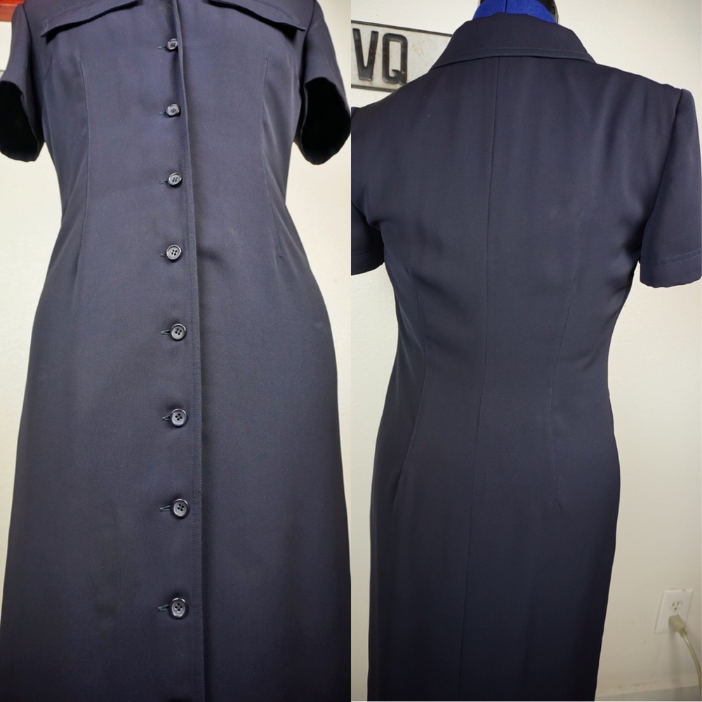 NWT  Button Up Midi Dress | Petite size 2 |